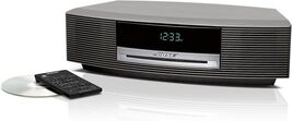 Bose Wave Music System III CD Player FM/AM Radio Turner Titanium Silver ... - $1,484.99