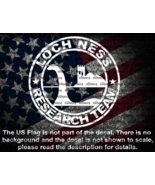 Round Loch Ness Monster Research Team Vinyl Decal US Seller US Made - $9.47 CAD+