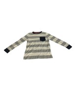 Old Navy Boys Striped Long Sleeve T-Shirt With Pocket Size Medium - $9.50