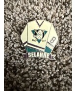 Vintage Anaheim Ducks NHL Home Jersey Pin Teemu Selanne #8 - $12.95