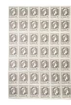 Algeria 10c Marianne Stamp Sheet MNH French Colony Full Sheet image 2