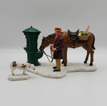 Lemax Horse Trough Table Accent # 13368 - Set of 2 with Box - $48.37