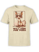 FANTUCCI Programmers T-Shirt Collection | PizzaCoder T-Shirt | Unisex - £17.17 GBP+