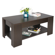 Spacious Space Lift-top Coffee Table Long-lasting Living Room Cabinet Storage - £89.63 GBP