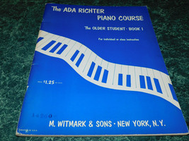 The Ada Richter Piano Course Book I one The Older Student Individual or class - £2.35 GBP