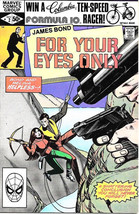 James Bond For Your Eyes Only Movie Comic Book #2 Marvel 1981 VERY FINE+ - £3.99 GBP