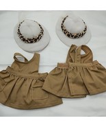 Set Of (2) Muffy VanderBear Out Of It In Africa Hat And Dress - €13,43 EUR