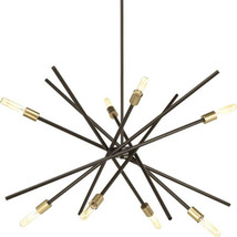 Astra 8 Light 42 inch Antique Bronze Chandelier Ceiling Light, Design Series - £248.09 GBP