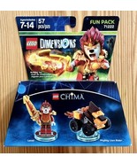 LEGO Dimensions Lego Chima Laval/Mighty Lion Rider, New in Box - $19.46 CAD
