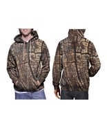 Forest Wood Style    Men&#39;s Full-Print Sublimation Zipper Hoodie - €29,17 EUR