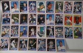 1989 Topps New York Yankees Team Set of 35 Baseball Cards - £5.61 GBP