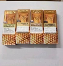 4 L&#39;Oreal Age Perfect Hydra-Nutrition All-Over Honey Balm 1.7 fl oz Manuka - £21.78 GBP