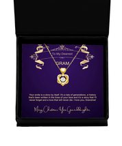 Gram Grandma Xmas Gifts- Grandmother Gifts Personalized-Jewelry for Grandma from - £39.71 GBP