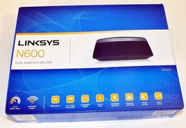  Linksys - N600 (E2500-NP) Dual Band Wi-Fi Router - Black - £11.92 GBP
