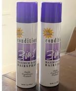 Condition 3 in 1 Maximum Hold Hairspray Sunscreen Aerosol 7oz Set of 2 - £21.76 GBP