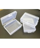 FNRQ 12 Packs Small 2.6 X 1.9 X 0.9inch Clear Plastic Storage Containers... - £7.05 GBP