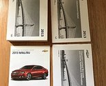 2013 Chevy Malibu Owner&#39;s Manual [Misc. Supplies] NONE - $41.16