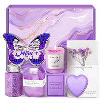 Mothers Day Gift Basket: Relaxing Spa Gift Basket Set with Butterfly-Shaped Acry - £27.13 GBP