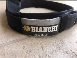 BIANCHI 7220 Black Nylon Duty Belt wth Hook - $950.71 MXN