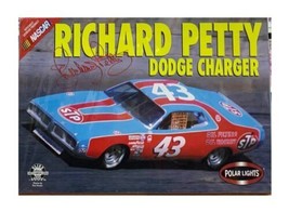 POLAR LIGHTS RICHARD PETTY DODGE CHARGER 1/25 SCALE MODEL KIT Sealed #66... - $39.59