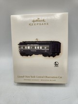 Hallmark Lionel New York Central Observation Car Keepsake Ornament - $5.40