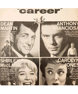1959 Career Movie Dean Martin Advertisement Shirley MacLaine Film DWII25 - $41.01 CAD