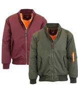 Boys Jacket Coat Heavyweight Flight Pilot Bomber Kids Childrens S M L XL... - $37.97