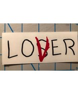 It|Lover|Loser|Pennywise|Horror| Scary|Vinyl|Decal|Classic Horror|Jason|... - £3.15 GBP