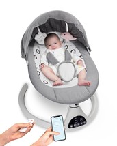 Queerick Baby Swing for Infants to Toddler Portable Babies Swing Timing ... - £60.61 GBP