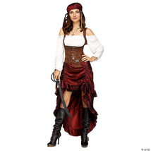 Pirate queen adlt cstm md-lg - $6,241.17 MXN