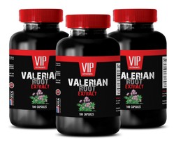 Anxiety stress relief - VALERIAN ROOT EXTRACT - anti-anxiety pills - 3B - $32.68