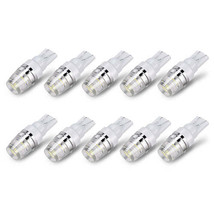 [Pack of 2] 10PCS T10 LED Bulbs 194 LED Lights 12V 1W 5730 Xenon White Wedge ... - £26.95 GBP