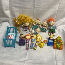 Vintage 1997 Toy Rugrats Action Figures Accessories by Mattel Nickelodeo... - $88.50