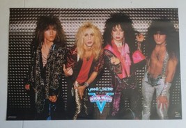 Vintage 1986 Vinnie Vincent Invasion Concert Poster 32&quot; X 22&quot; NOS P-93 - £18.04 GBP