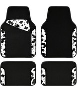 CAR PASS Waterproof Universal Fit Car Floor Mats, Cow Print Car Mats Fit... - $73.67 CAD