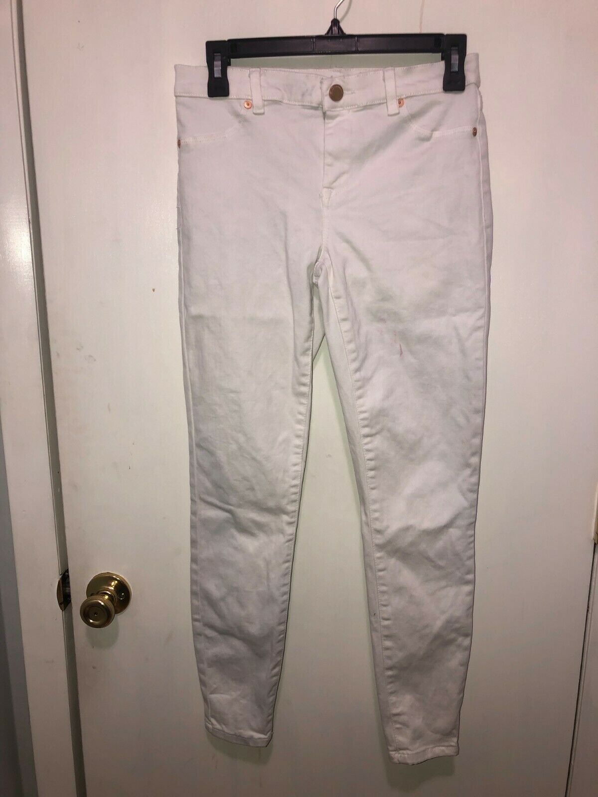 Blank NYC SKINNY JEANS IN GREAT WHITE Women&#39;s SZ 28 Inseam 28.5&quot; - $12.86