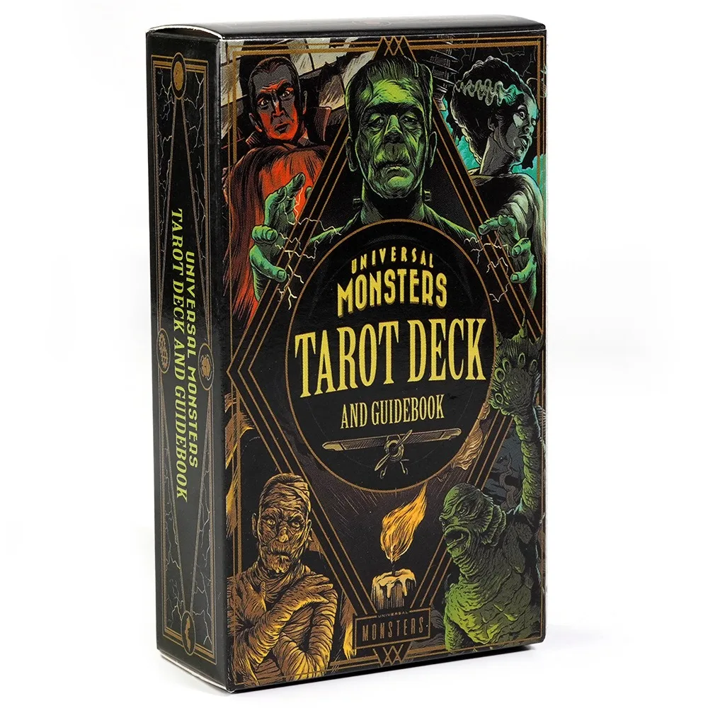 78 Pcs Cards Universal Monsters Tarot Deck 10.3*6cm Bring The Spooky Spirit of - £10.19 GBP