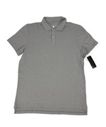 The Men&#39;s Store at Major Dept Store Cotton Slub Polo Shirt Grey-XL - $48.00 CAD
