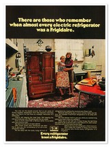 Print Ad Frigidaire There Are Those Who Remember Vintage 1972 Advertisement - £7.62 GBP
