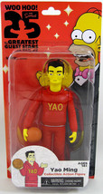 Yao Ming The Simpsons 25 of the Greatest Guest Stars Series 1 Action Figure NIB - £14.82 GBP