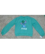 Womens Sweatshirt Disney Stitch St. Patricks Day Green Long Sleeve Crew-... - $22.77