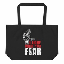 i fight what you fear firefighter tote bag - £22.00 GBP