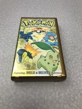 Pokémon The Johto Journeys A Brand New World VHS Tape Gold Case Silver KG - $14.85