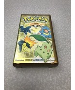 Pokémon The Johto Journeys A Brand New World VHS Tape Gold Case Silver KG - $20.60 CAD