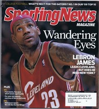 ORIGINAL Vintage January 19 2009 Sporting News Magazine Lebron James Cavaliers - £7.90 GBP
