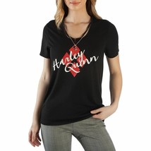 Harley Quinn T-Shirt with Interchangeable Charms - £18.64 GBP