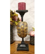 Large Nautical Reptile Tortoise Turtle Shell Pillar Candle Holder Statue... - £54.34 GBP