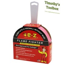E-Z  Drywall Flame Fighter: Mudless Fire Tape for Walls/Ceilings 250-ft w/ Knife - £27.96 GBP