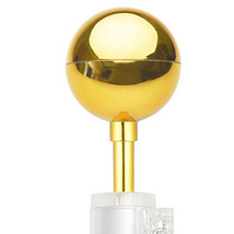 3&quot; Flagpole Gold Weatherproof Ball Top Finial Ornament For 20&#39; 25&#39; 30&#39; F... - $30.39