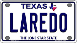 Laredo Texas Novelty Mini Metal License Plate Tag - £11.81 GBP